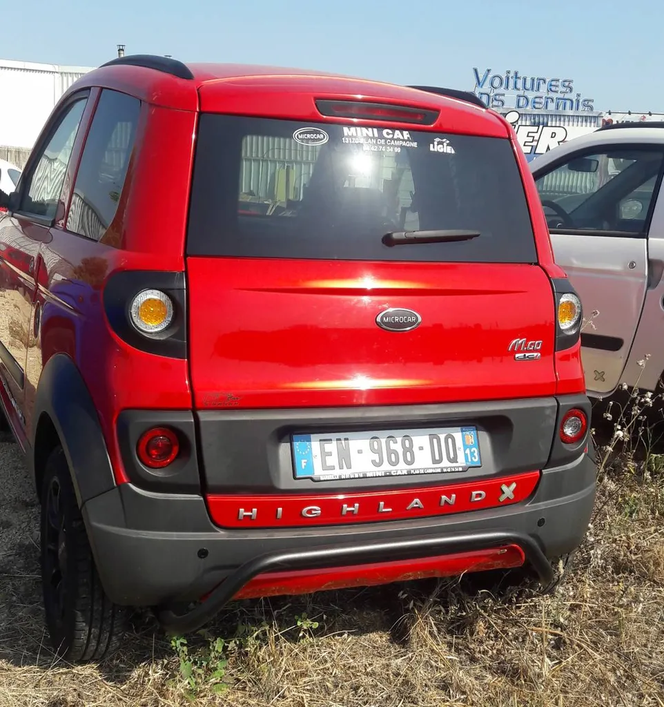 Voiture sans permis Occasion Plan de Campagne Microcar Highland X DCI