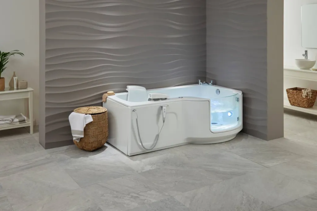 Baignoire à porte avec siège élévateur Louisiana