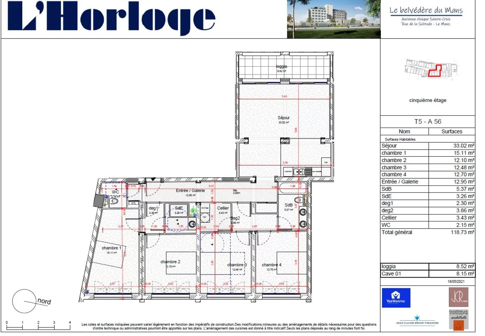 Acheter un appartement au Mans dans un programme neuf