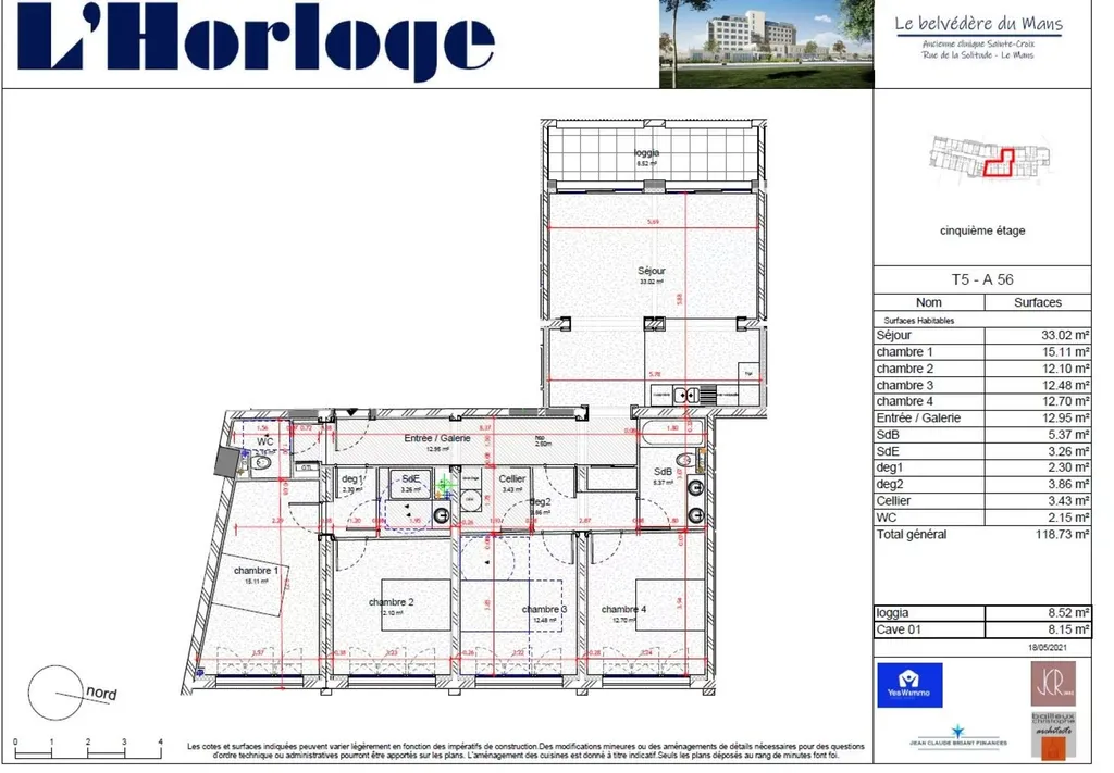 Acheter un appartement au Mans dans un programme neuf