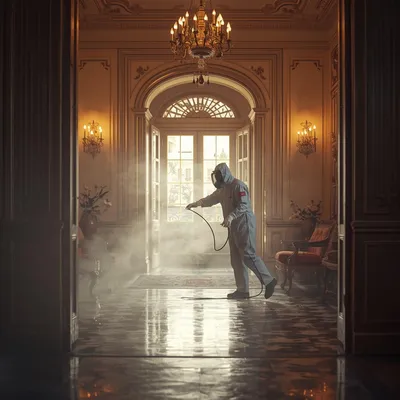 Traitement des punaises de lits par cryogénisation dans les parties communes