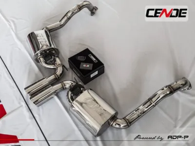 porsche boxster demi ligne échappement cende