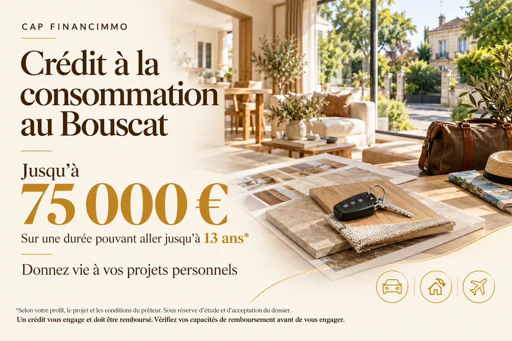 Notre zone d'activité pour ce serviceCourtier pour conseils sur le rachat de crédit à la consommation à Eysines 33320