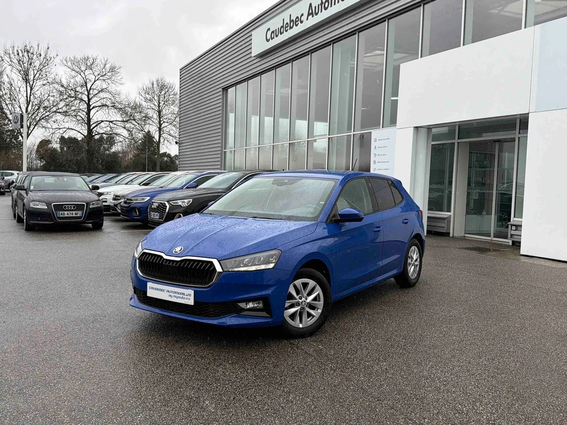 Achat Skoda Fabia occasion à proximité du Havre : citadine essence disponible chez Caudebec Automobiles by Myauto.fr