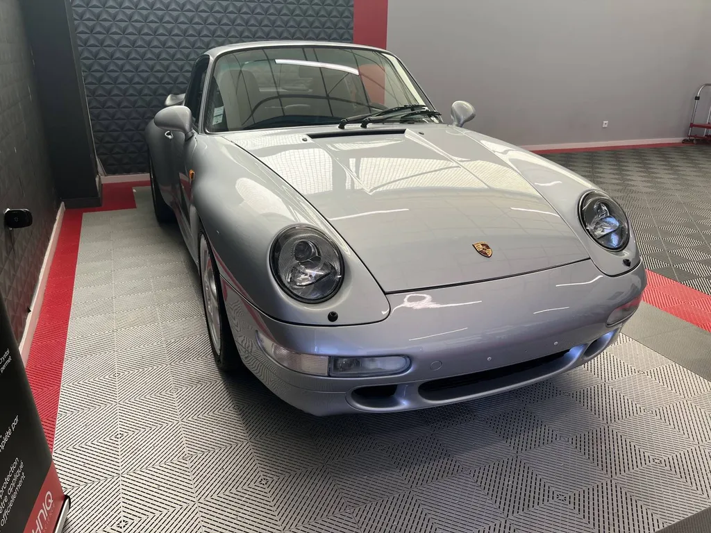 Traitement céramique Gtechniq CSU sur Porsche 993 Turbo, à Le Mans (72)