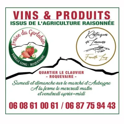 Producteur de fruits et légumes Roquevaire près d'Aubagne et Auriol Famille Long