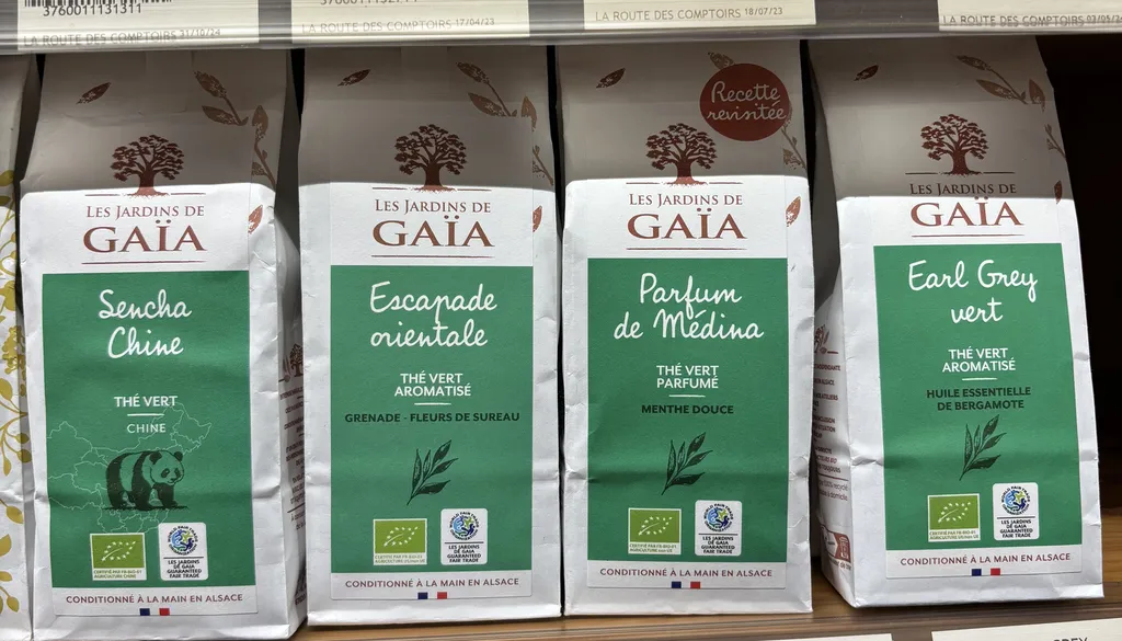 thé bio les jardins de gaia