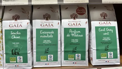thé bio les jardins de gaia