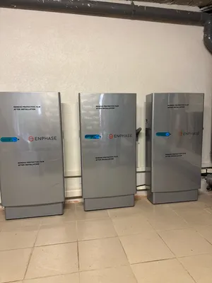Installation de 3 batterie de stockage Enphase chez un client dans le Var à Taradeau