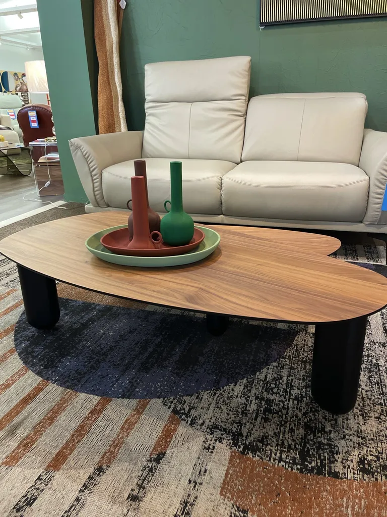 Table de salon plateau bois