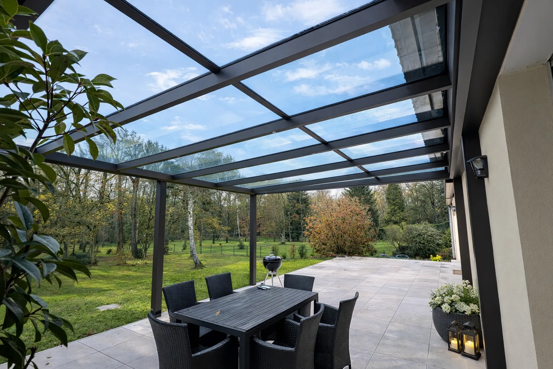 Installation pergola et stores à Marienthal – confort plein sud