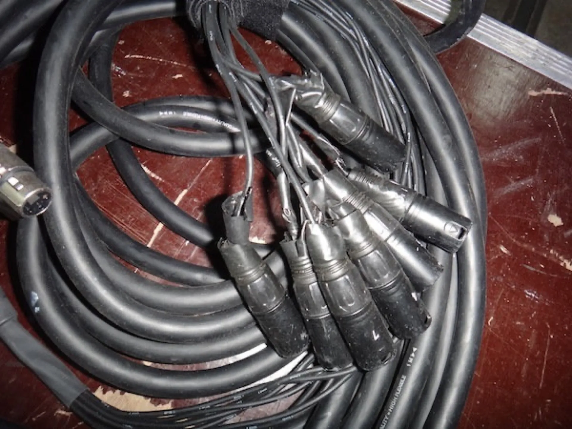 CABLE MULTIPAIRES 8 XLR