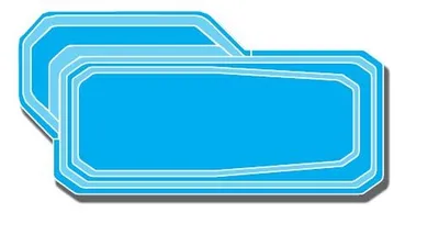 PISCINE COQUE LAGOON TROPICAL - 9M x 5M20