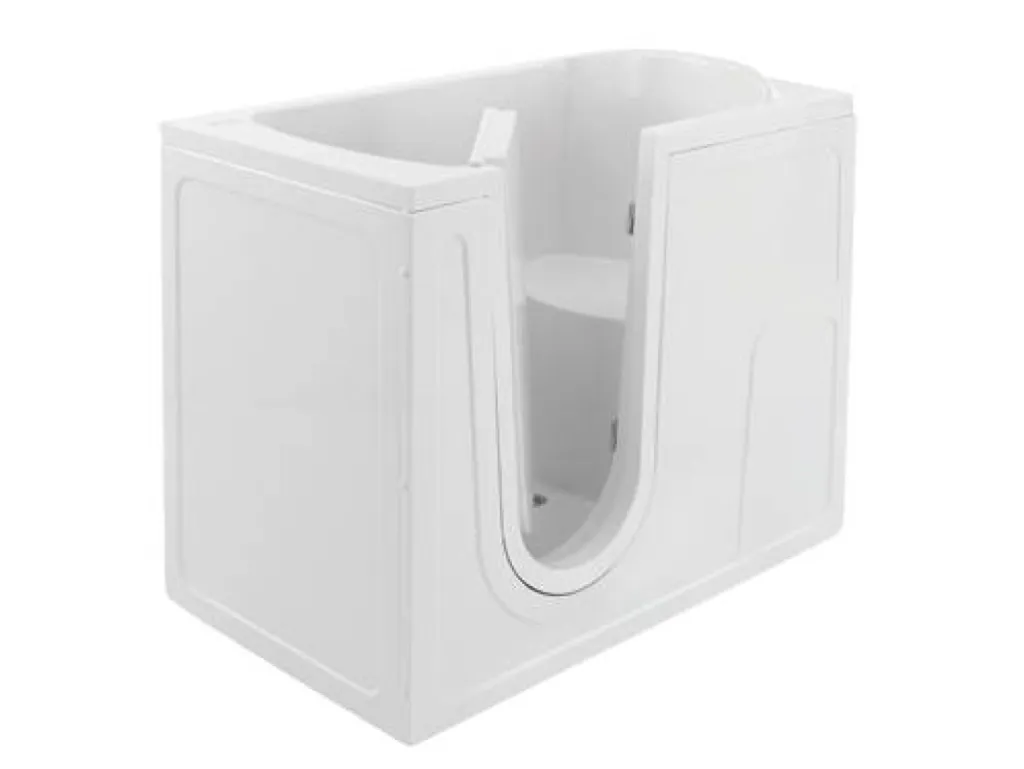 baignoire sabot à porte avec siège