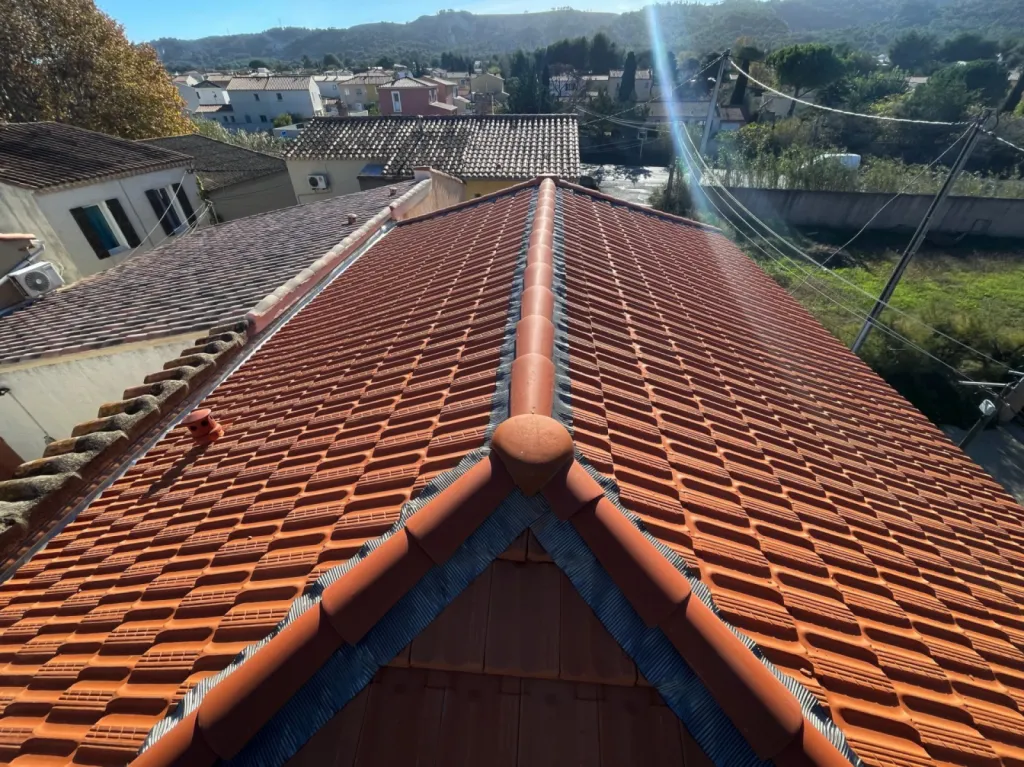 toiture mecanique plate fini près de martigues