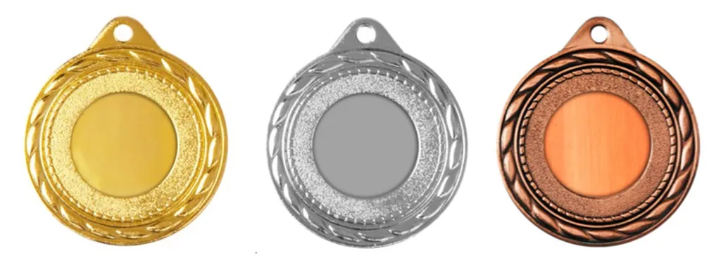 MEDAILLE 9251 DIAMETRE 50 MM CENTRE 25 MM