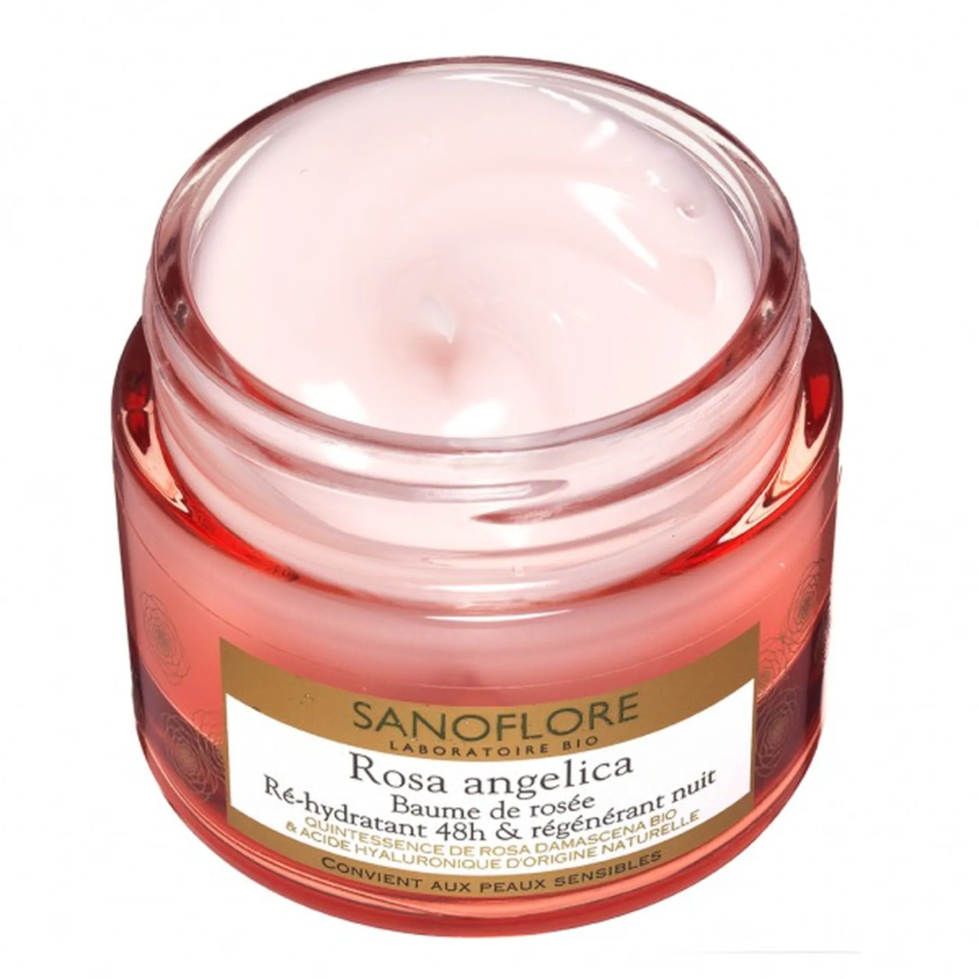 Rosa angélica baume rosée ré-hydratant 48h et régénérant nuit