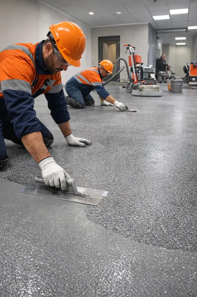 Pose de sols en résine technique par une entreprise expérimentée garantissant résistance et durabilité Mérignac 33700 Gironde