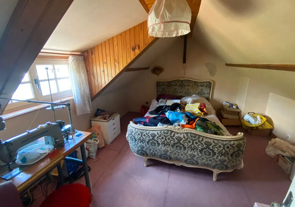 À vendre, maison ancienne et charmante de 86 m² sur un terrain de 1500 m² situé sur la commune de Fouqueville 27370