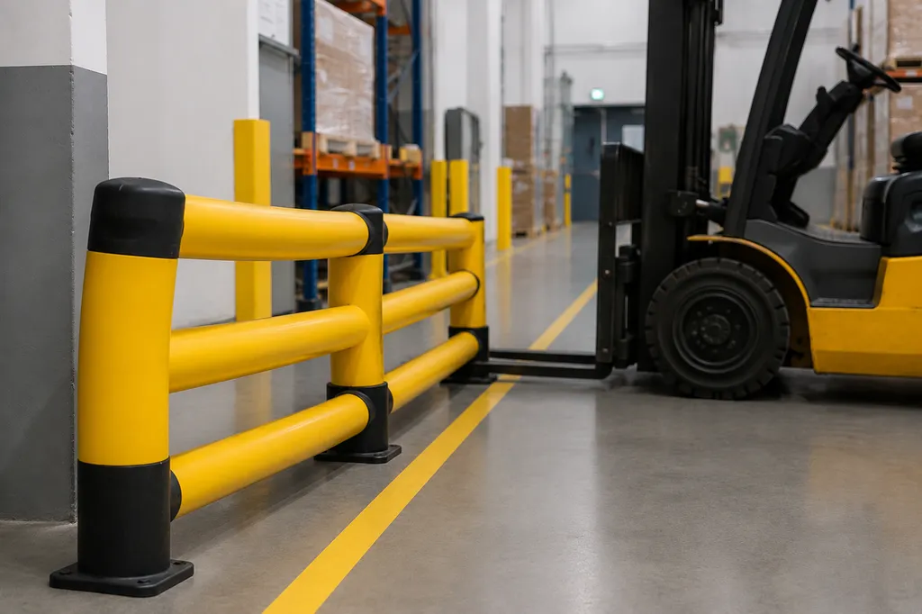 Barrière impactable et déformable