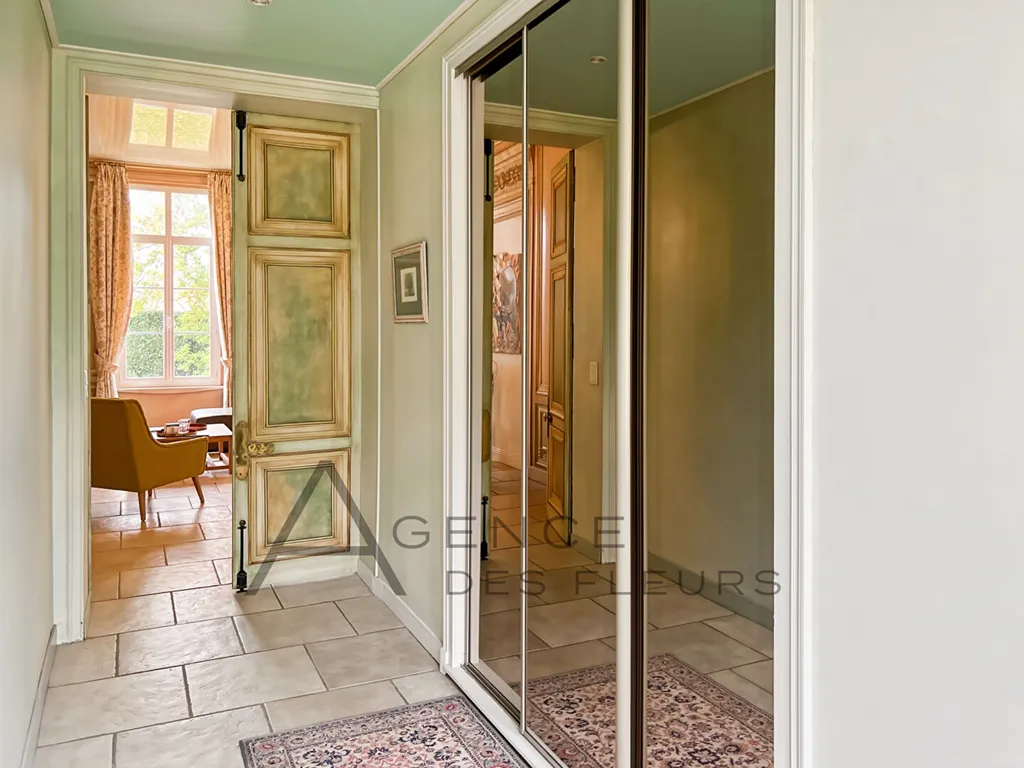 A vendre appartement de standing de 95 m² dans un château du 18e siècle situé à GOUY 76520