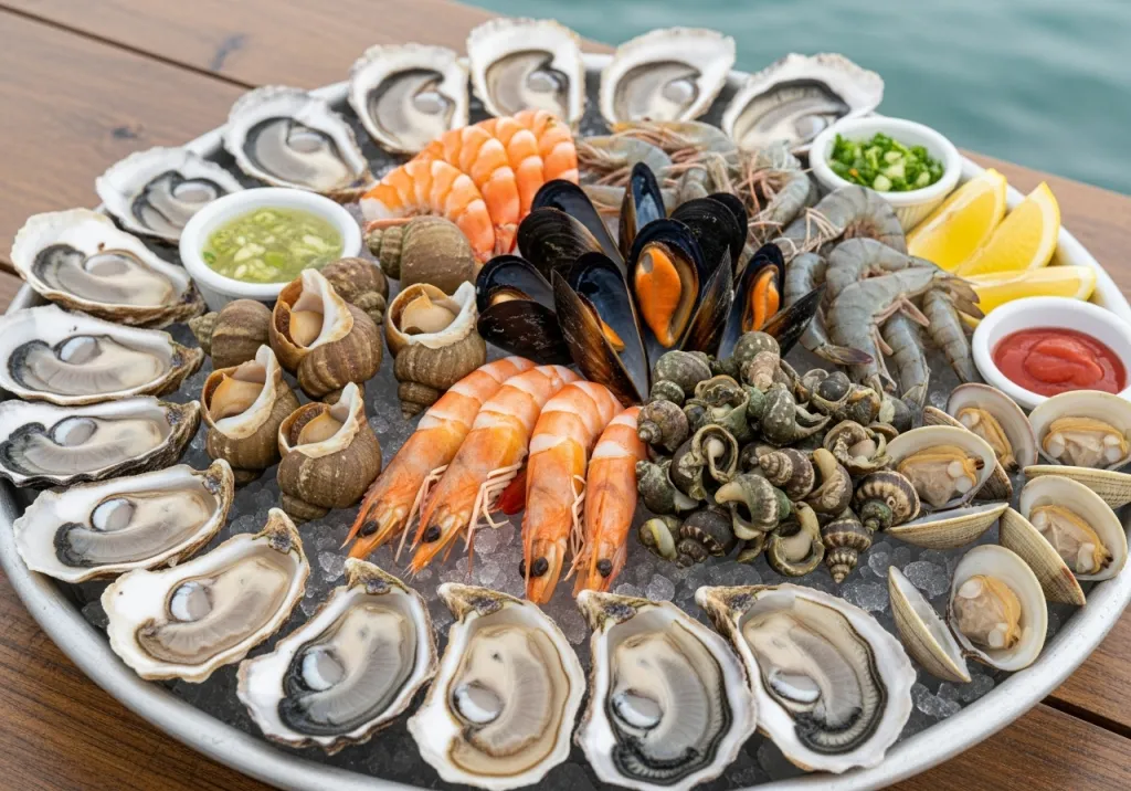 Notre zone d'activité pour ce serviceRestaurant de poissons grillés avec terrasse extérieure ombragée