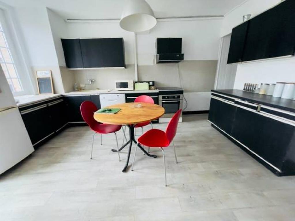 maison avec poêle à granulés