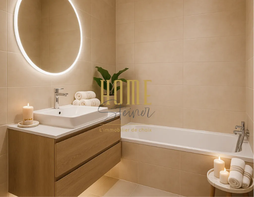 Salle de bain moderne sur Saverne