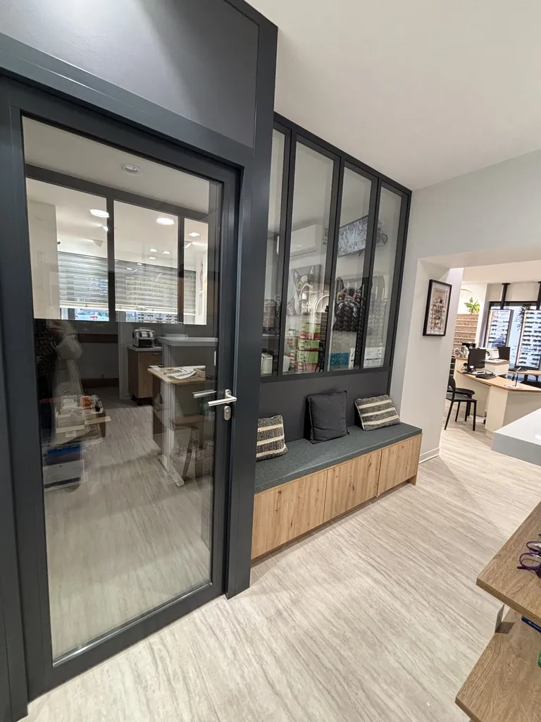 Aménagement d’un atelier d’optique et espace pause à Carbonne (31)