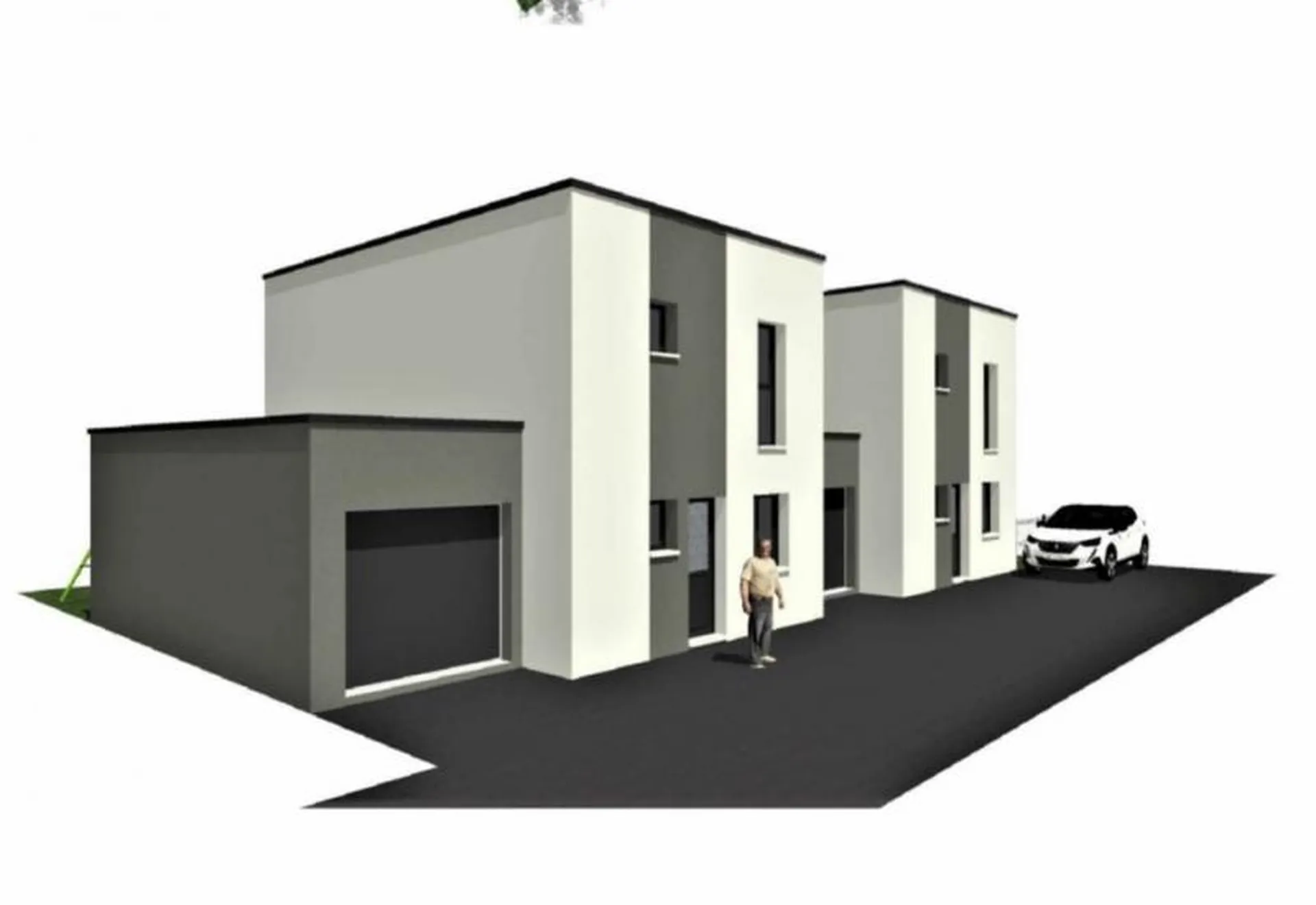 Maison contemporaine de 100 m² sur la commune de ST PIERRE LES ELBEUF