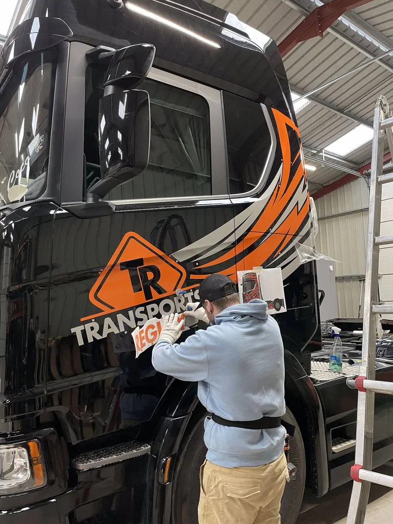 Personnalisation camion 