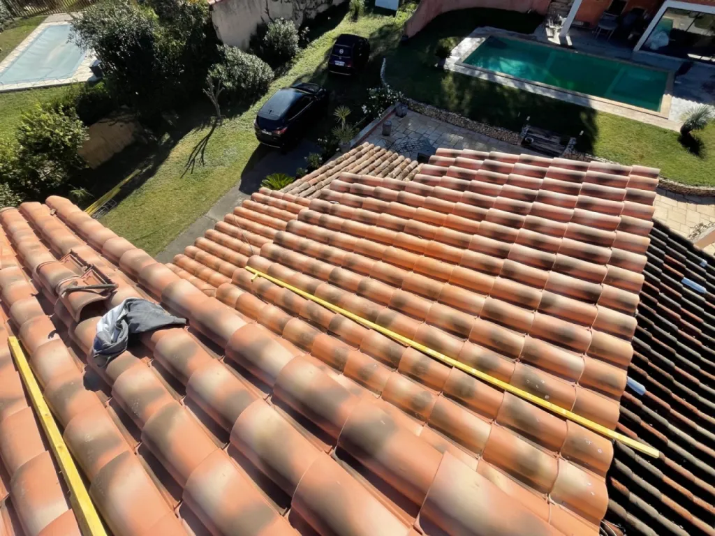 Réfection d’une toiture avec isolation sur Martigues