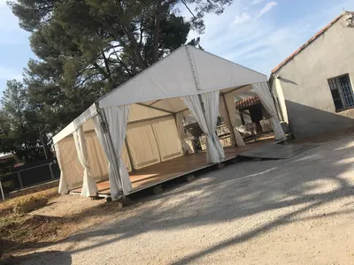 Location de chapiteau - 8m