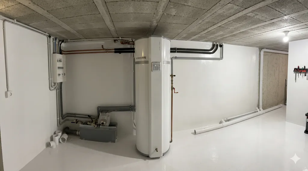 Installation cumulus thermodynamique - enerchauffage