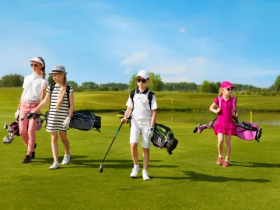 Stage golfique pour enfant, France ou étranger