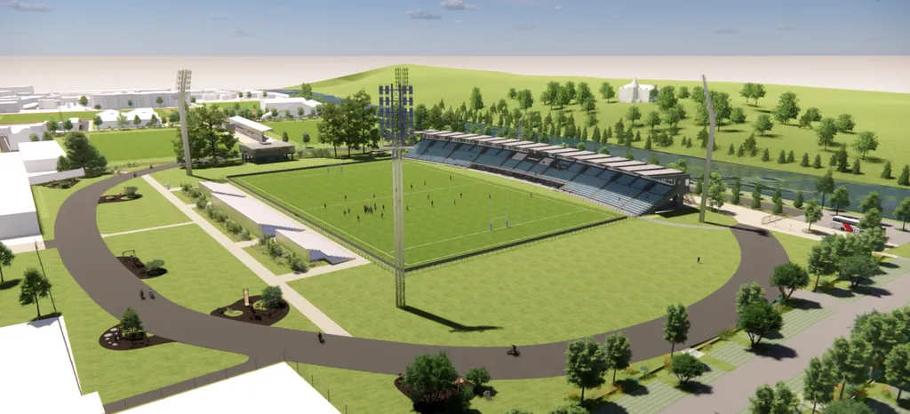 Réhabilitation parc des sports de Périgueux terrain d'honneur