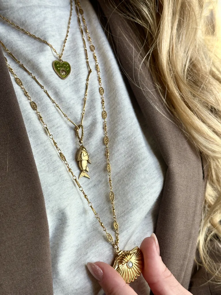 Sautoir poisson de la créatrice La2L