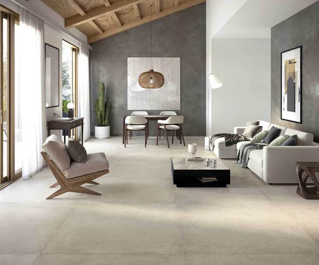 CARRELAGE EFFET BETON TUSCANIA CAEMENTUM 