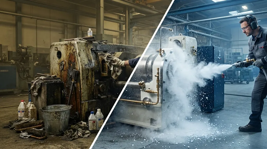 Nettoyage cryogénique en Île-de-France : le changement de paradigme qui transforme la maintenance industrielle à Paris et ses environs