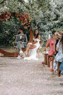 Organisation de cérémonie laïque à Saint Emilion en Gironde sur mesure avec prestataires, location de lieu et organisation – Les Mariages de Mademoiselle L - Crédit photo Angel Lover