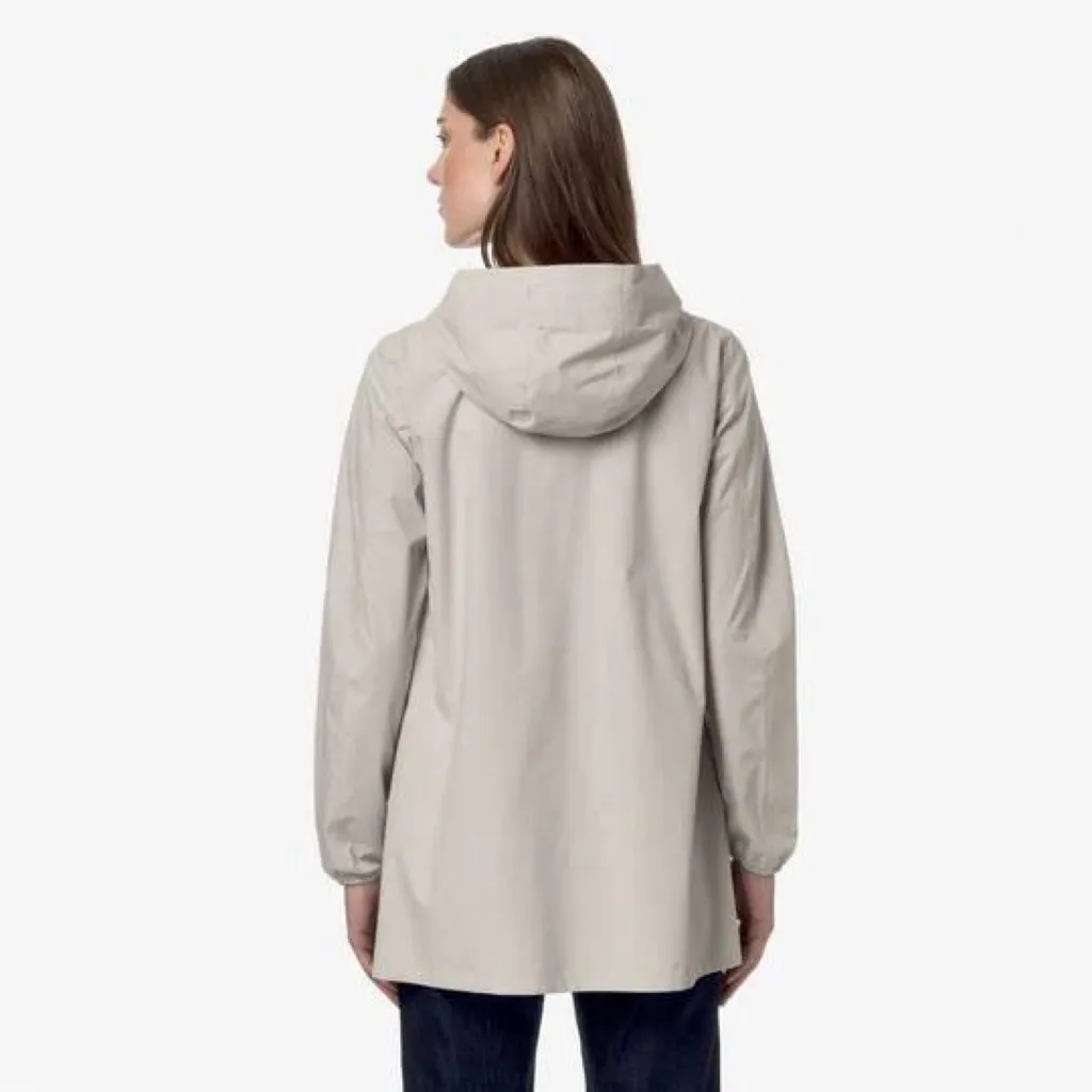 Imperméable Mi-Long Sophie Stretch Dot Beige LT K.Way chez Urban Chic à Dieppe