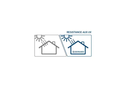 une toiture résistante aux uv