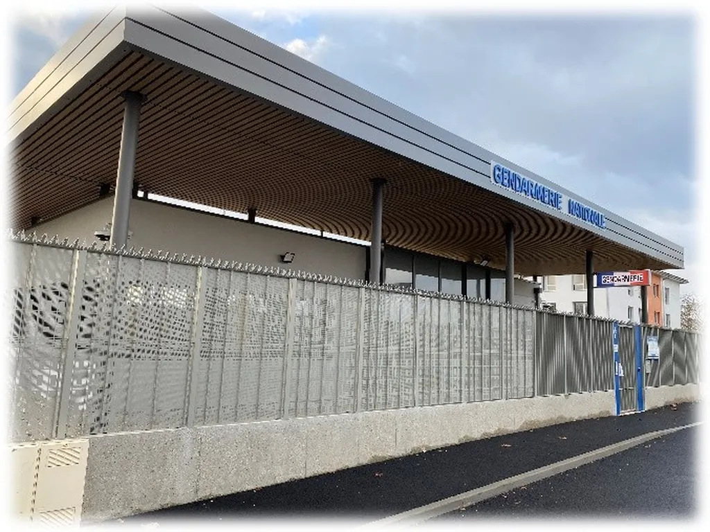 Gendarmerie de Châtillon-sur-Chalaronne (Ain) - ENERPOL INGENIERIE