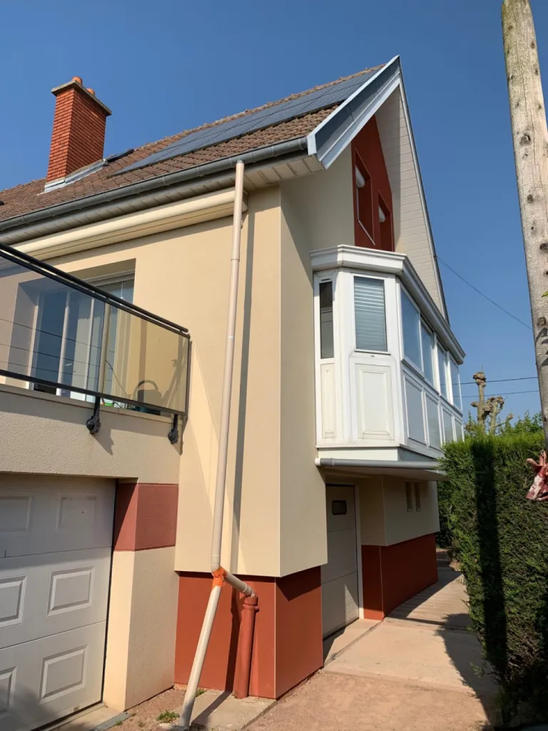 Isolation thermique par l'extérieur avec polystyrène réalisé par  entreprise certifiée RGE Eco-artisan secteur Le Havre (76) - Seine Martime