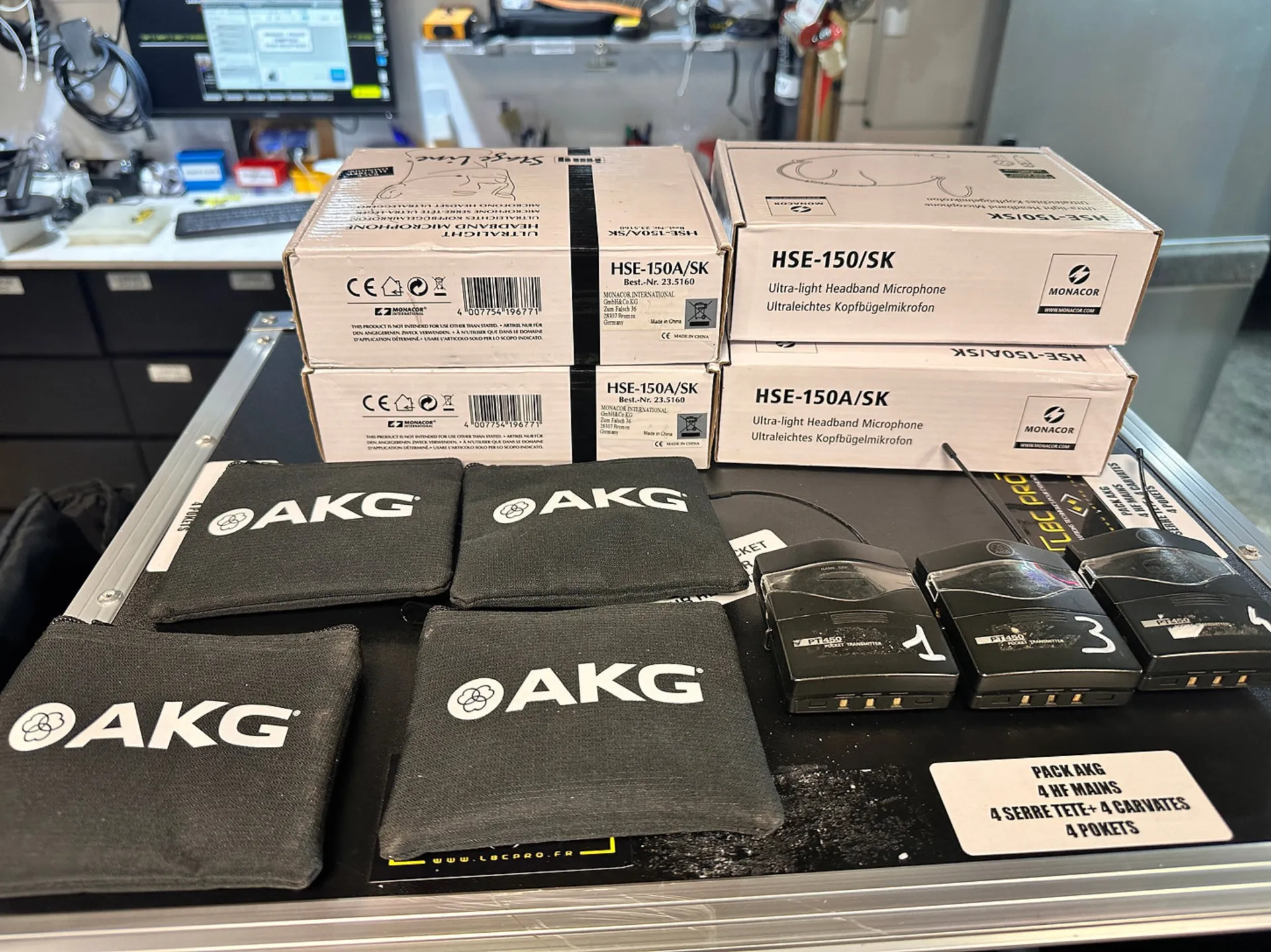 PACK QUATRO AKG 1