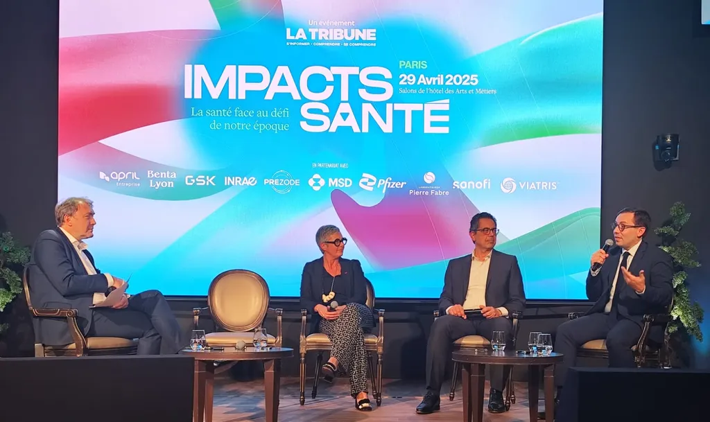 Souveraineté sanitaire : Damien Parisien à la table ronde Impact Santé de La Tribune