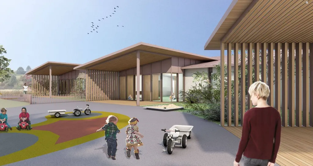 Construction d'un pôle petite enfance à Belley (Ain)