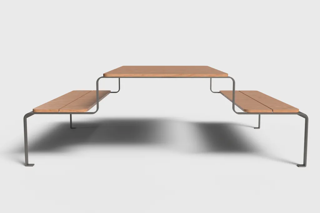 LISA : table de pique-nique personnalisable