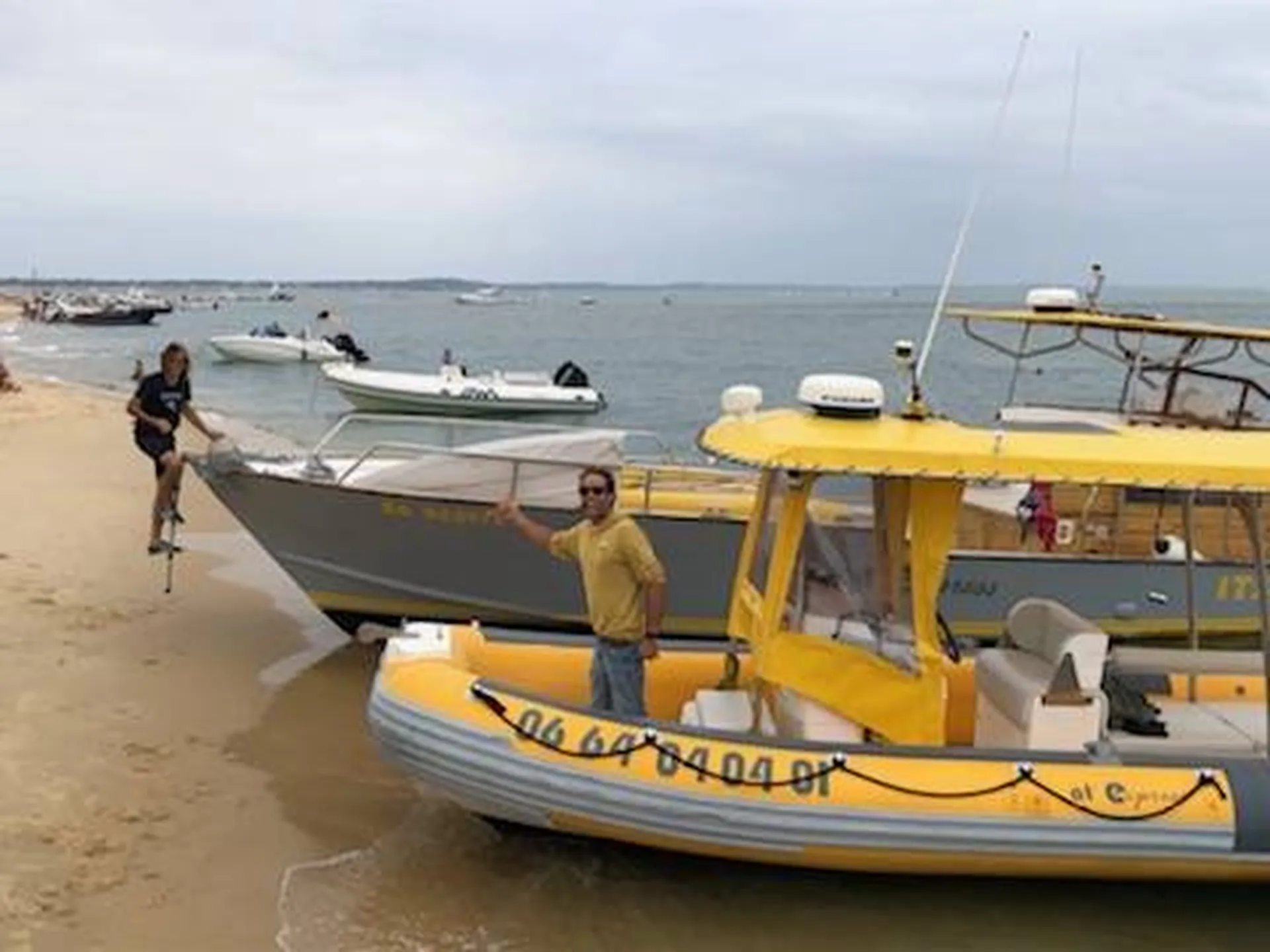 Bateau taxis privatisé sur le bassin d'Arcachon pour un séminaire 