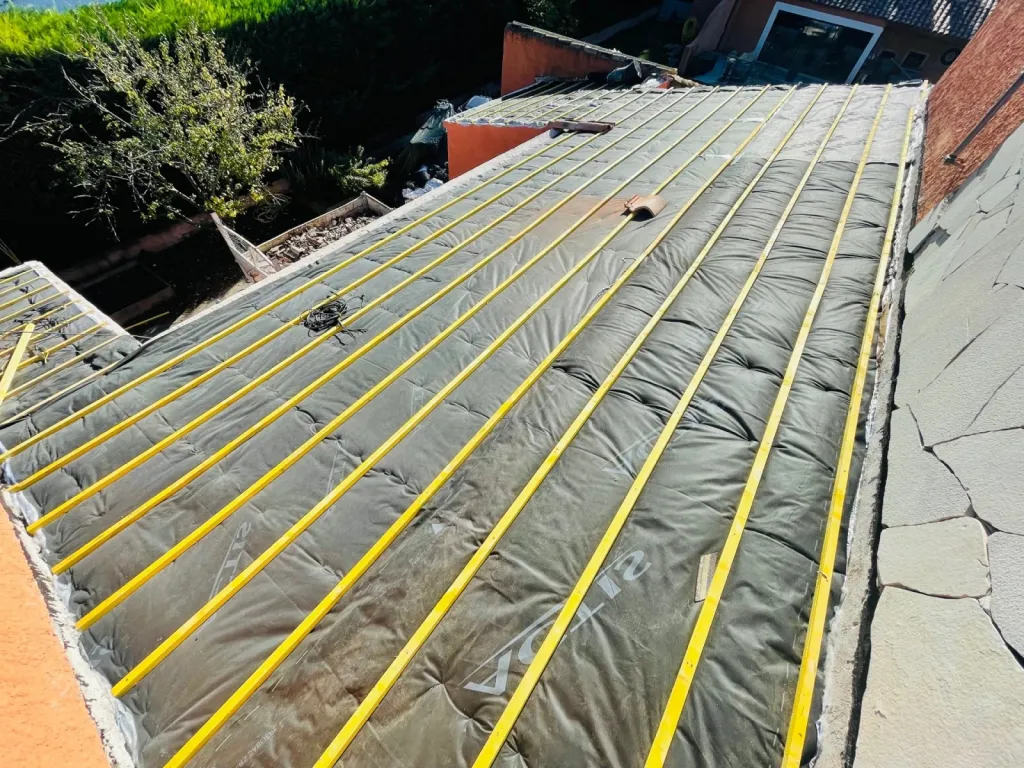 Réfection d’une toiture et isolation près de Bouc-Bel-Air.